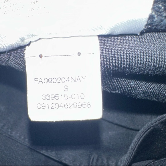 Vintage Nike Dri Fit Wide Leg Training Pants Black Ladies Small - Picture 7 of 8